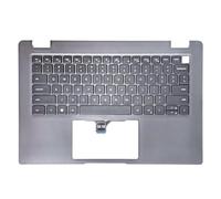 Jxjslp Replacement Upper Case Palmrest for Dell Latitude 3440 E3440 Series Laptop Non-Backlit Keyboard Assembly Top Cover R2DCD 0R2DCD Gray