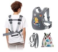 New Safety Harness for Older Kids (6-12 Years) with Autism and Special Needs TDA/TEA, Vest for Teens and Youth, Walking Harness with Grab Handle and Awareness