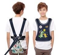 JXM Special Needs Safety Harness with Light Reflector for Teens and Teens, Safe Walking Harness with Quick Handle and Pocket, Adjustable Teen Strap for Autism, ADHD/ASD