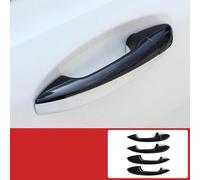 JXMFKBB 4Pcs Exterior Door Handle Trim Cover Stickers/Fit for Mercedes-Benz C/E/GLC/GLB/A/B/GLE/GLS/CLA/GLA-Class Glossy Black