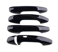 JXMFKBB 5Pcs Car LHD Exterior Black Door Handle Cover Trim Frame/Fit for Mercedes Benz C E GLC Class W205 X253 W213 2016 2017 2018 2019