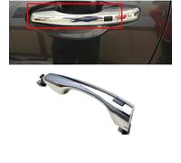 JXMFKBB 82661C5710 82651C5710 Genuine Front Chrome Outside Door Handle LH RH/Fit for KIA Sorento 2015-2018 Exterior Door Handle Have Button(82651C5710 LH)