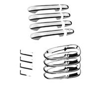 JXMFKBB ABS Chrome Car Exterior Door Handle Bowl Cover Trims/Fit for Mercedes Benz Vito Metris Valente V-Class 2014-2022 W447 Accessorie(Army Green)