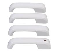 JXMFKBB ABS Exterior Door Outer Handle Shell Decoration Cover/Fit for Ford F150 2015-2020 Car Accessories(White)