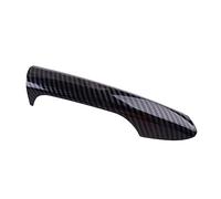 JXMFKBB Black Car Exterior Door Handle Cover Trim Cap Set Carbon Fiber Texture/Fit for Mercedes Benz W246 W204 W212 X204 W166 W117 LHD