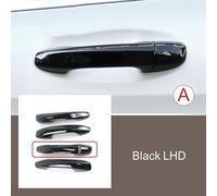 JXMFKBB Black Door Handle Frame Decoration Cover Trim/Fit for Mercedes Benz C Class W205 GLC X253 2015-2019 LHD Car Styling Exterior(5 Pieces A)