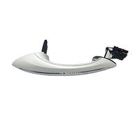 JXMFKBB Black White car Exterior Door Handle/Fit for BMW F07 F10 F06 F11 F01 F03 F04 520d 520i 523i 525d 528i 528iX 530d 530i 535d 535i(White,Rear Right)