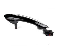 JXMFKBB Black White car Exterior Door Handle/Fit for BMW F07 F10 F06 F11 F01 F03 F04 520d 520i 523i 525d 528i 528iX 530d 530i 535d 535i(Black,Rear Left)
