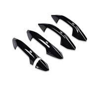 JXMFKBB Car Accessorie Exterior Door Handle Catch Protection Cap Cover Trim/Fit for Audi A3 8Y Sedan Sportback Limousine 2021 2022 2023(Bright Black)