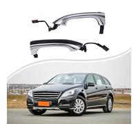 JXMFKBB Car Door Handle Door Handle Exterior Door Handle/Fit for Benz W164 ML500 ML300 X164 GL450 A1647600370 Front/Rear Left(BlackSilver Left)