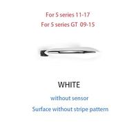 JXMFKBB Car Exterior Comfort Access Door Handle/Fit for BMW 5 7 Series F01 F02 F06 F10 520d 520i 525d 528i 530d 530i 51217231931(White Without Sensor,Rear Left)