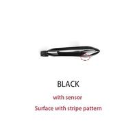JXMFKBB Car Exterior Comfort Access Door Handle/Fit for BMW 5 7 Series F01 F02 F06 F10 520d 520i 525d 528i 530d 530i 51217231931(Black with Sensor,Front Left)