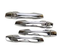 JXMFKBB Car Exterior Door Handle 1 Set Car Exterior Door Handle Trim Decorative Cover with 3 Holes Silver Chrome/Fit for Mitsubishi Outlander 2022-2023 LHD car Door Handle Protector