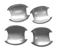 JXMFKBB Car Exterior Door Handle 1Set Chrome Door Handle Bowls Cover/Fit for Mitsubishi Pajero Sport 2012-2014 Exterior Door Puller Trim Car Styling car Door Handle Protector