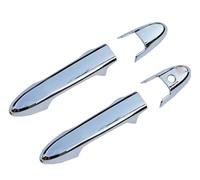 JXMFKBB Car Exterior Door Handle 4pcs Chrome ABS Car Exterior Door Handle Cover Trim Decoration/Fit for Honda Vezel HR-V HRV 2014 2015 2016 car Door Handle Protector