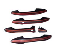 JXMFKBB Car Exterior Door Handle 4pcs Door Handle Cover Trims Carbon Fiber Car Exterior/Fit for Kia Sportage NQ5 2023 Protection Anti-Corrosion Stylish Accessories car Door Handle Protector
