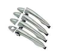 JXMFKBB Car Exterior Door Handle 4Pcs/lot Front Rear Exterior Outside Door Handles Set Chrome 82661-3W000 /Fit for Kia Sportage 2011 2012 2013 2014 2015 2016 car Door Handle Protector