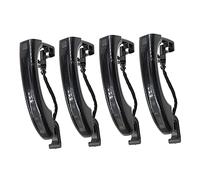 JXMFKBB Car Exterior Door Handle 4Pcs Smart Sensor Exterior Door Handle/Fit for Audi Q7 2007-2015 4L0837205A 4L0837205B 4L0837207A car Door Handle Protector(4Pcs Old Black)