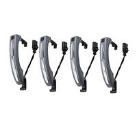 JXMFKBB Car Exterior Door Handle 4Pcs Smart Sensor Exterior Door Handle/Fit for Audi Q7 2007-2015 4L0837205A 4L0837205B 4L0837207A car Door Handle Protector(4Pcs New)