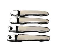 JXMFKBB Car Exterior Door Handle 8pcs ABS Chrome/Fit for Mitsubishi L200 Triton Pickup 2006-2014 Accessories Chrome Car Door Handle Cover Exterior car Door Handle Protector(B)