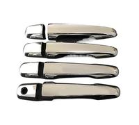 JXMFKBB Car Exterior Door Handle 8pcs ABS Chrome/Fit for Mitsubishi L200 Triton Pickup 2006-2014 Accessories Chrome Car Door Handle Cover Exterior car Door Handle Protector(A)