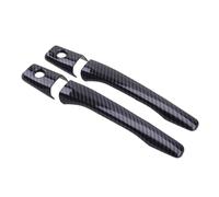 JXMFKBB Car Exterior Door Handle 8pcs/Set Carbon Fiber Style ABS Car Exterior Door Handle Cover Trim/Fit for Mitsubishi Lancer EVO 2002 2003 2004 2005 2006 2007 car Door Handle Protector