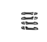 JXMFKBB Car Exterior Door Handle Auto Exterior Door Handle Cover Trim/Fit for Kia Sportage 2017 2018 2019 Left Hand Drive car Door Handle Protector(Carbon Fiber)