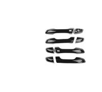 JXMFKBB Car Exterior Door Handle Auto Exterior Door Handle Cover Trim/Fit for Kia Sportage 2017 2018 2019 Left Hand Drive car Door Handle Protector(Black)