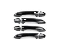 JXMFKBB Car Exterior Door Handle Bright Black Carbon Fiber Style Exterior Door Handle Cover Trim Accessories/Fit for Kia Stinger 2018 2019 2020 2021 2022 car Door Handle Protector(Bright Black)