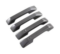 JXMFKBB Car Exterior Door Handle Car Accessories/Fit for Hyundai Santa Fe 2024 2025 Carbon Fiber Exterior Side Door Handle Catch Cover Trim Protection Cap Sticker car Door Handle Protector
