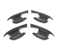 JXMFKBB Car Exterior Door Handle Car Accessories/Fit for Kia Sportage NQ5 2022 2023 ABS Carbon Fiber Style Exterior Door Handle Bowl Cover Trim 4pcs car Door Handle Protector