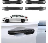 JXMFKBB Car Exterior Door Handle Car Exterior Door Handle Cover Trim/Fit for Honda Civic 11th Gen 2022 Honda CRV CR-V 6th Gen 2023 Honda Accord 2023 car Door Handle Protector(Carbon Style)
