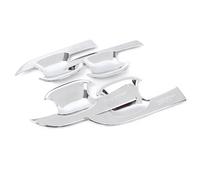 JXMFKBB Car Exterior Door Handle Chrome Auto Car Styling Exterior Side Door Handle Bowl Sticker Trim Cover Protector Decoration/Fit for Volvo XC60 XC 60 2018 2019 car Door Handle Protector