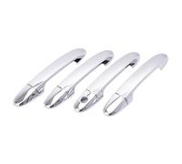 JXMFKBB Car Exterior Door Handle Door Handle Cover Trim/Fit for Hyundai Santa Fe 2010 2011 2012 Chrome Car Door Handle Catch Molding Overlay Exterior Accessories car Door Handle Protector