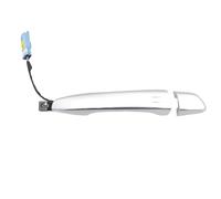 JXMFKBB Car Exterior Door Handle Door Handles Outside Handle with Sensor/Fit for Peugeot 508 408 308S 4008 5008 Citroen C5 C6 car Door Handle Protector(Rear Left)
