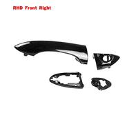 JXMFKBB Car Exterior Door Handles Car Right Side Door Handle Outer Outside RHD/Fit for BMW X5 E53 2000-2006 ABS Car Accessories(RHD Front Right)