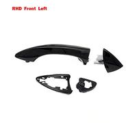 JXMFKBB Car Exterior Door Handles Car Right Side Door Handle Outer Outside RHD/Fit for BMW X5 E53 2000-2006 ABS Car Accessories(RHD Front Left)