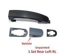 JXMFKBB Car Exterior Front Rear Left Right Door Handle Rubber Gasket Cover Cap/Fit for Ford Focus Kuga Escape C-Max Transit T150 T250 T350(1 Set Rear Left RL)