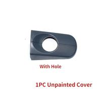 JXMFKBB Car Exterior Front Rear Left Right Door Handle Rubber Gasket Cover Cap/Fit for Ford Focus Kuga Escape C-Max Transit T150 T250 T350(Cover with Hole)
