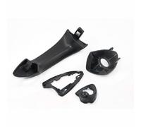 JXMFKBB Car Front Left Driving Side LHD Outside Exterior Door Handles Black/Fit for BMW X5/E53 2000-2006 51218243617