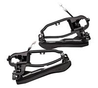 JXMFKBB Car Front Rear Door Handle Carrier Inner Outside 51218243615 51218243616 51228243635 51228243636 /Fit for BMW X5 Off-Road E53(Front Left and Right)
