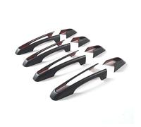JXMFKBB Car Parts Door Handle Decoration Cover Trim ABS Chrome/Fit for Land Rover Discovery Sport/4 5 LR5 LR4(Matt Black)