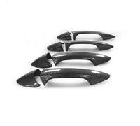 JXMFKBB Carbon Fiber 4 Car Exterior Door Handle Cover Trims/Fit for Mercedes-Benz W204 A B C E S GLA GLK CLA CLS GLE SLK SLC Class(RHD)