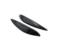 JXMFKBB Carbon Fiber ABS Plastic car Decoration Modified Accessories/Fit for Smart 453 Fortwo Outer Door Handle car Interior Exterior(Lamp Eyebrow)