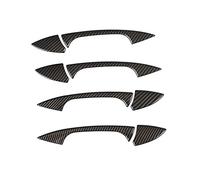 JXMFKBB Carbon Fiber Texture Car Outer Door Handle/Bowl Cover Trim/Fit for Mercedes Benz C E GLK ML CLA Class W166 W117 X204 W204 W212 W246(Door Handle Trim)