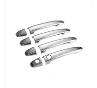 JXMFKBB Chrome Car Door Handle Cover Trim Set Accessories Sticker Car Styling/Fit for Toyota Noah/Fit for Voxy Esoure Nav1 2001-2013(1 Button)