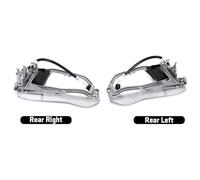 JXMFKBB Door Handle Carrier Inner Outside Front Rear Left Right/Fit for BMW X5 E53 51218243615 51218243616 51228243635 51228243636(1 Pair Rear)