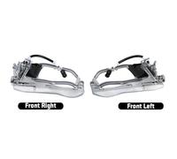 JXMFKBB Door Handle Carrier Inner Outside Front Rear Left Right/Fit for BMW X5 E53 51218243615 51218243616 51228243635 51228243636(1 Pair Front)