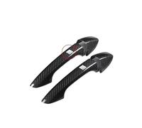 JXMFKBB Dry Carbon Material Car Exterior Door Handle Cover Trim/Fit for Mercedes Benz A B C E S CLS GLA W117 W205 W212(2 Doors Induction)