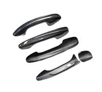 JXMFKBB Dry Carbon Material Car Exterior Door Handle Covers/Fit for Mercedes Benz A B C E S CLS GLA W117 W205 W212 Left and Right Driver(4 Doors Right Driver)